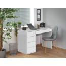 Стол компьютерный SV-МЕБЕЛЬ К №13 Серия 2 Белый глянец